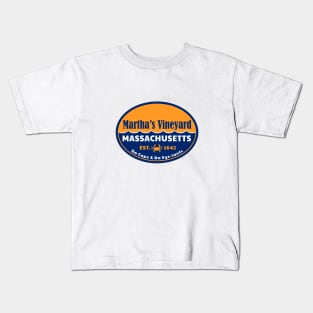 Martha's Vineyard Massachusetts MA Kids T-Shirt